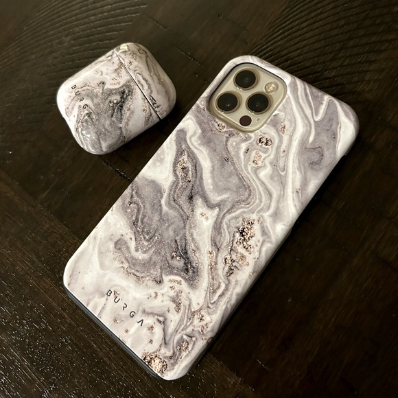 BURGA iPhone 12 Pro phone case and matching AirPod case! - Picture 1 of 13